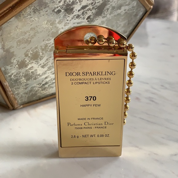 Dior gold & crystal “Sparkling” dog tag - Picture 9 of 15